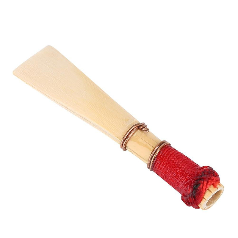 Alomejor 5 Pcs Bassoon Reeds Bamboo Bassoon Reeds Medium Strength 57mm Reed Length Bassoon Instrument Accessories