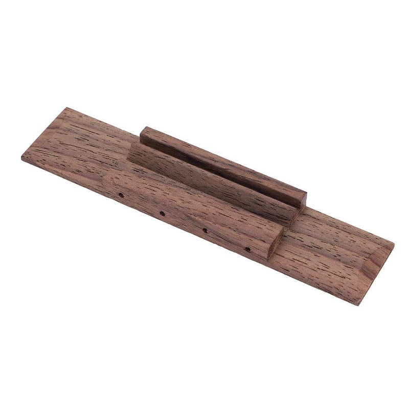 Dilwe Ukulele Bridge Nut Saddle, Rosewood Bridge Plastic Nut & Saddle for Ukulele DIY Repairing Accessory Parts