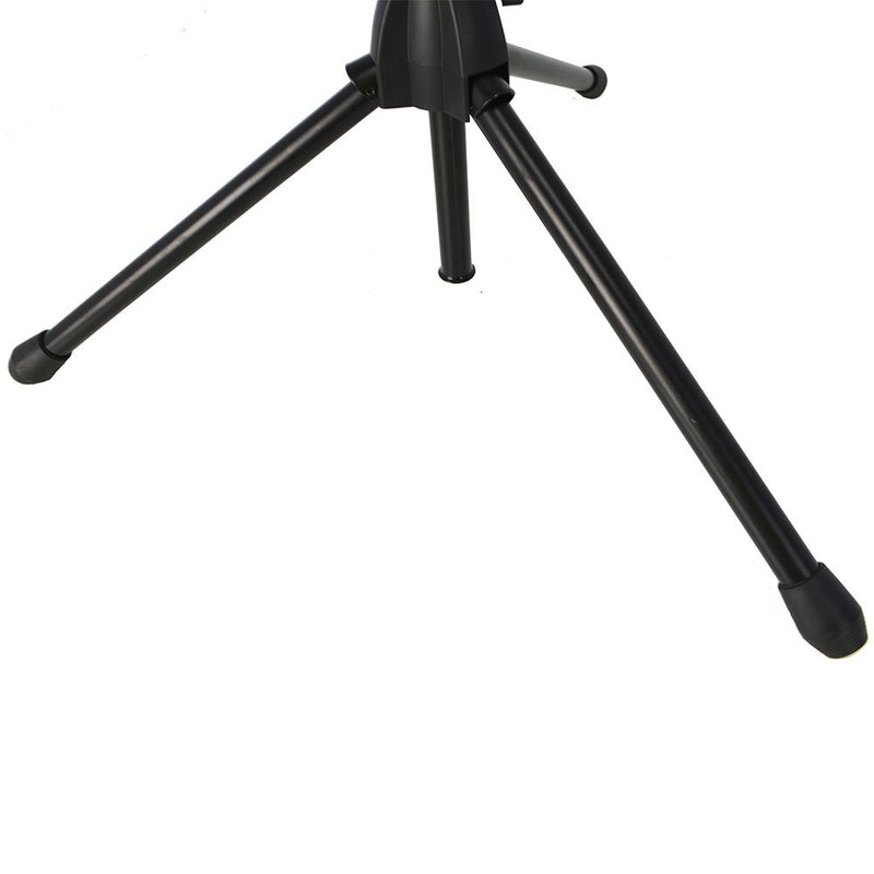 Axus MICB01BK Rocket Tripod Microphone Boom Stand with Clip, Black With Boom