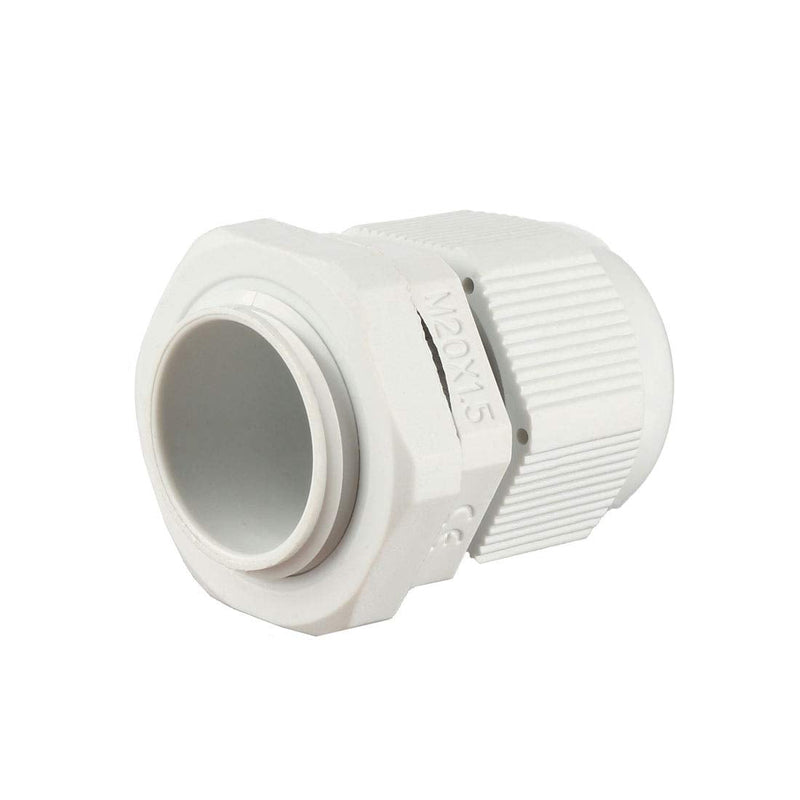 uxcell 10 Pcs M20 Waterproof Nylon Cable Gland Joint Adjustable Connector for 6mm-12mm Dia Cable Wire