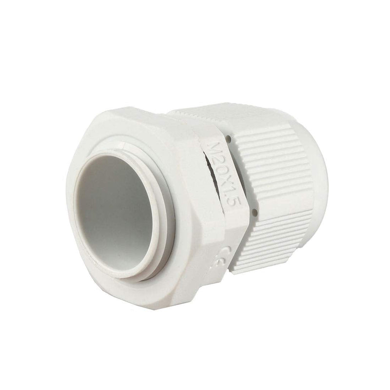 uxcell 10 Pcs M20 Waterproof Nylon Cable Gland Joint Adjustable Connector for 6mm-12mm Dia Cable Wire
