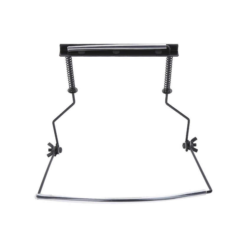 Dilwe Harmonica Neck Holder, Metal Adjustable 10 Hole Harmonica Harp Holder Neck Stand Rack Mount