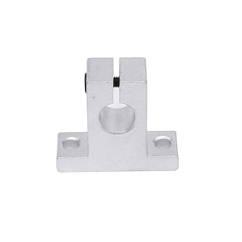 FKG SK12 Aluminum Linear Motion Rail Clamping Guide Support for 12mm Diameter Shaft, Set of 4