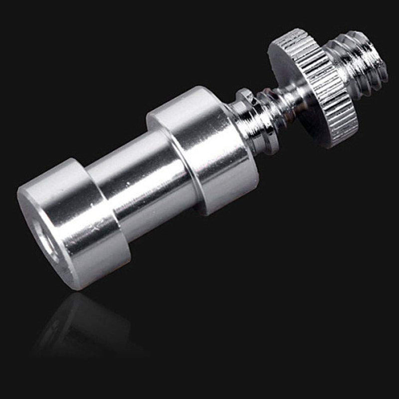 Acxico 3Set Camera Cam 1/4" 3/8" Tripod Screw Adapter Converter to Light Stand Holder Mount