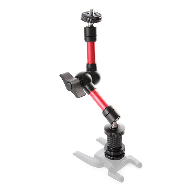 [AUSTRALIA] - Fotga 7" Adjustable Friction Articulating Magic Arm for DSLR LCD Monitor LED Light (Red&Black, 7") 