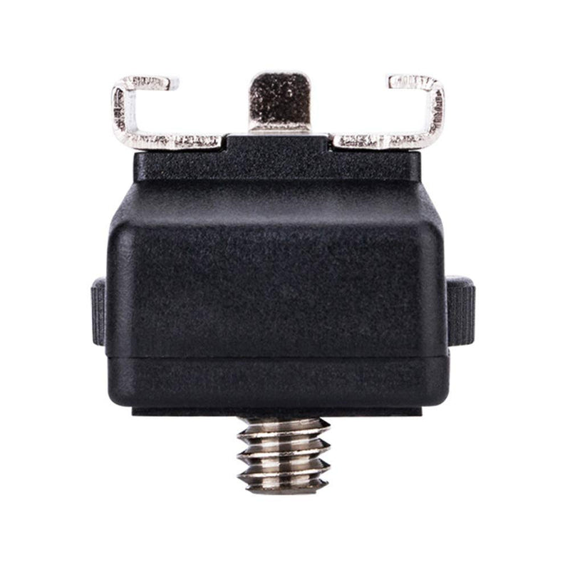 JJC Plug Hot Shoe Adapter 1/4'' 20 Thread with Lock and Cold Flash [JU0122]