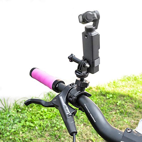 Hooshion Bike Phone Mount, 360 Degree Bike Holder, Bicycle Clip Handbar Mount Clamp Bracket for FIMI Palm