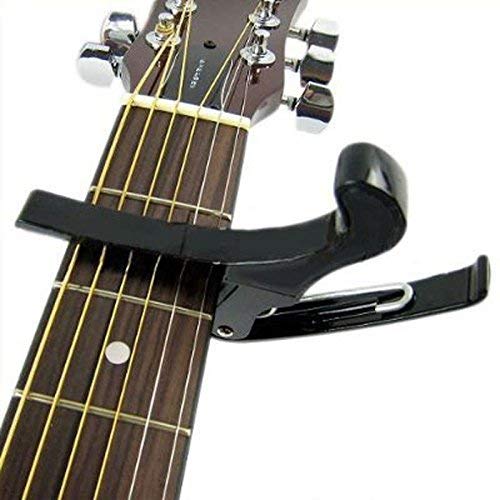 JOYO Tool Kit Guitar Tuner + Capo + Plectrum Holder + 7 Celluloid Picks Tuning Capotraste Mediator Case Guitarra Parts Accessories