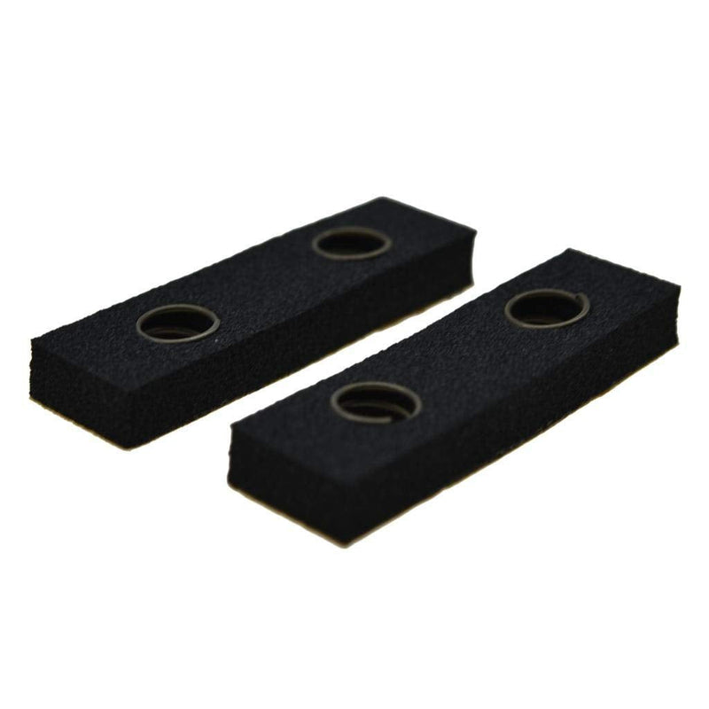 KAISH Set of 2 Bass Pickup Height Foam Pickup Height Adjustment Pads with Springs for Jazz J Bass or for Jazzmaster Style Pickups Pack of 2 for J Bass