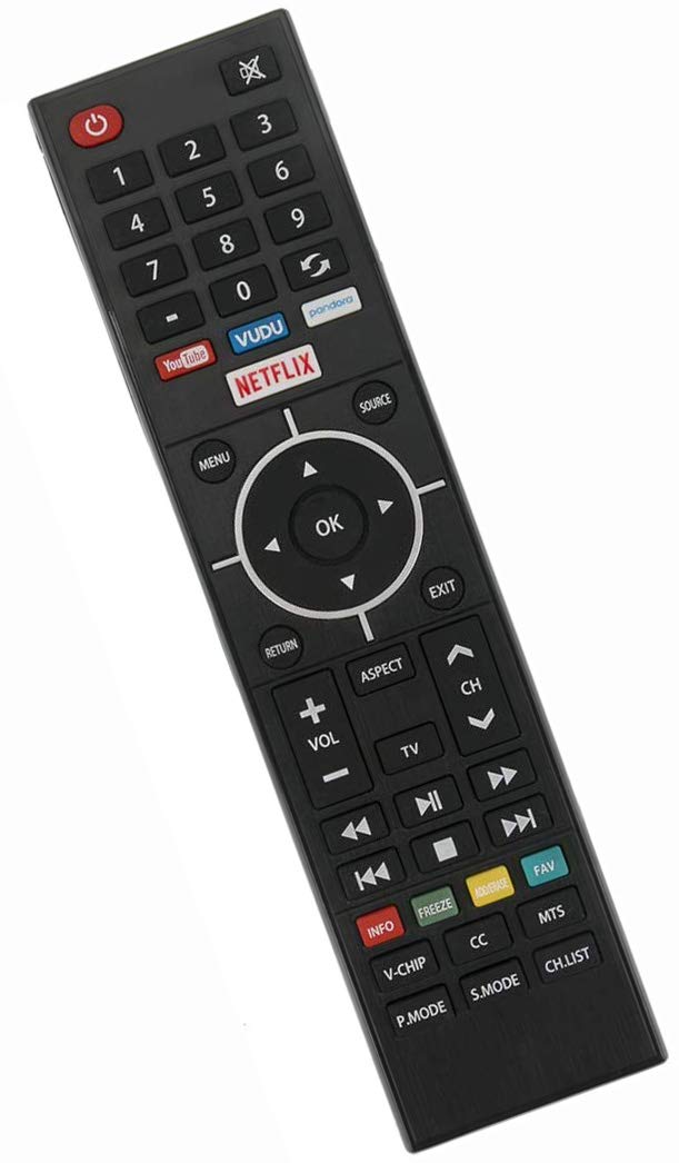 New Remote Control fit for Westinghouse LED Smart UHD 4K TV WD40FB2530, WE50UB4417, WE55UB4417, WE55UDT108 with Netflix, YouTube, VUDU, Pandora Hotkeys