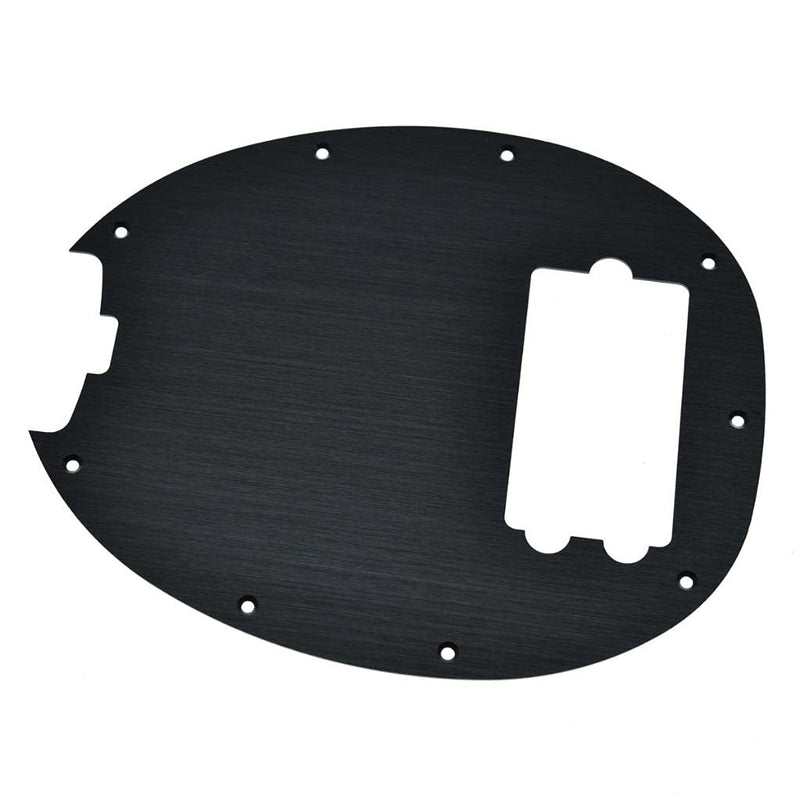 Dopro Anodized Aluminium Bass Pickguard Scratch Plate Fits Music Man 4 String Classic StingRay Bass Black
