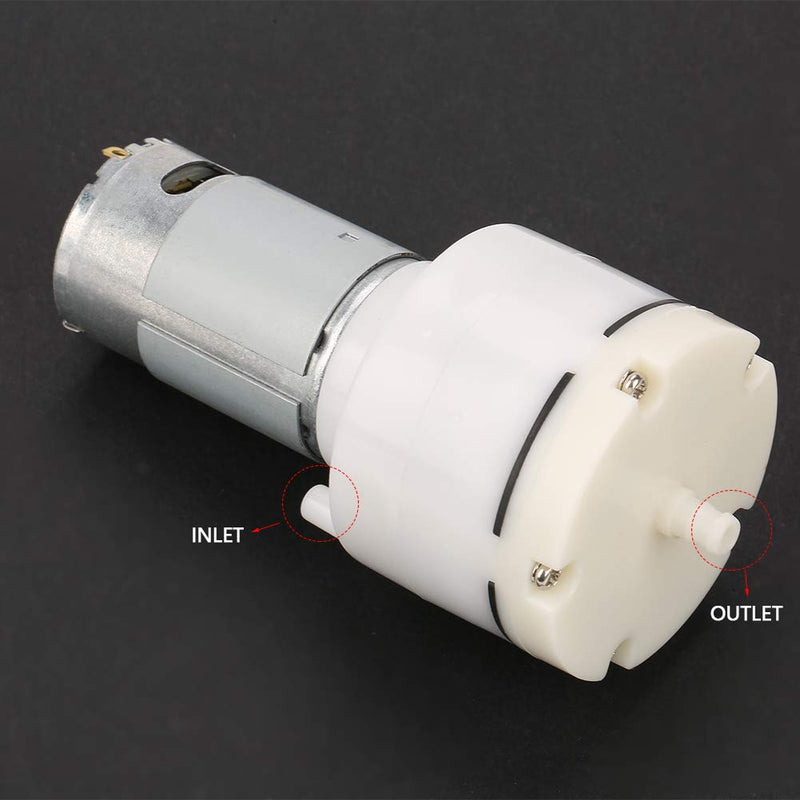 DC 24V Mini Vacuum Pump Low Noise Short Filling Time Air Vacuum Suction Pump Used in Massage Chairs, Leg Machines