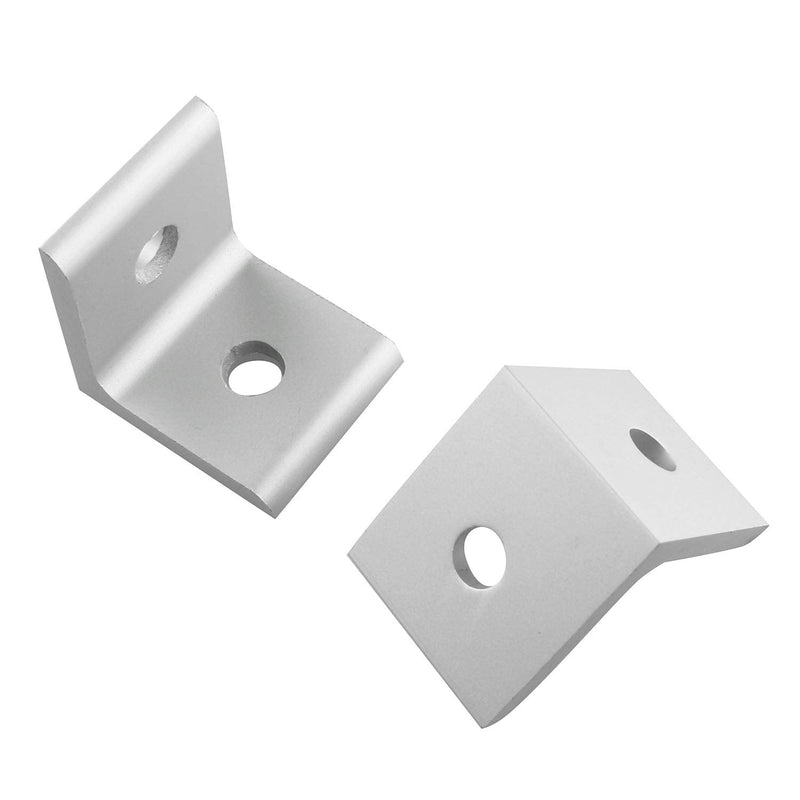 JCBIZ 10pcs 3030 Aluminum Extrusion Profile Inside Corner Bracket Right Angle Connector 26x30x30mm