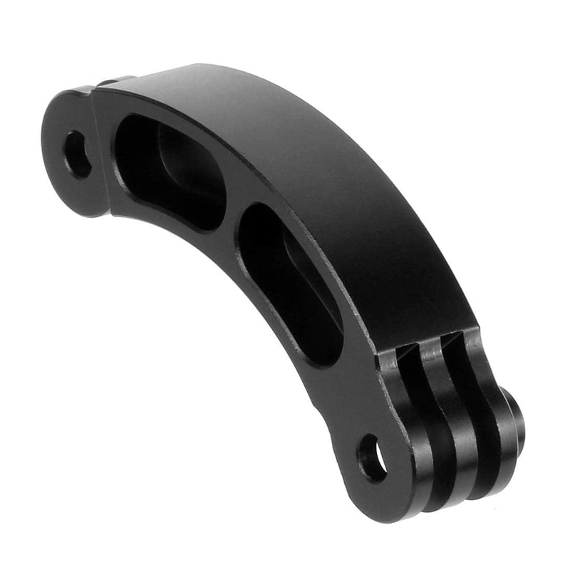 Aluminum Alloy Curved Extension Pivot Arm Mount for GoPro Hero 4 5 6 7 8 9 Black Silver Session, AKASO/Campark/YI & Other Cameras
