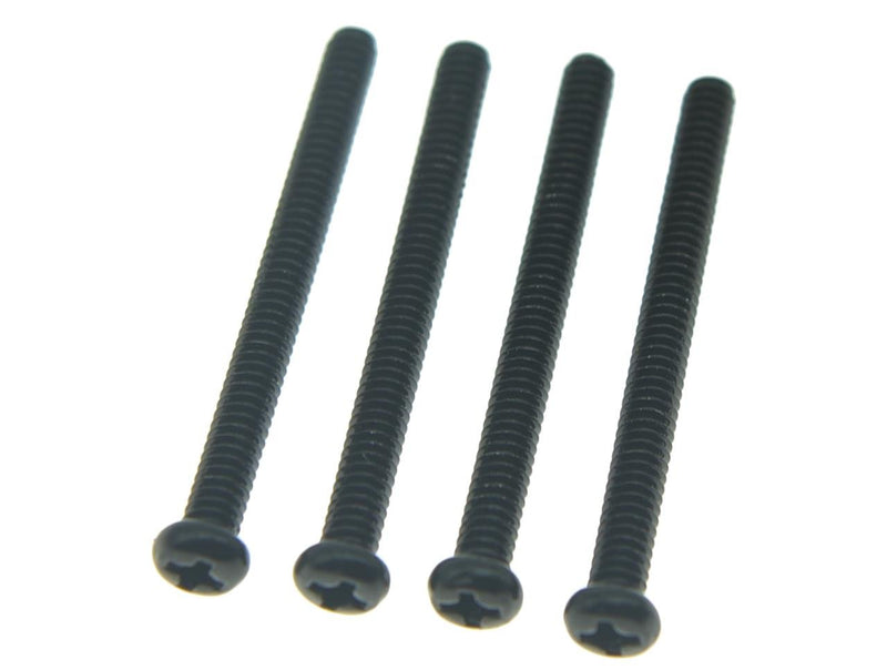 KAISH 50pcs USA/Imperial Thread Humbucker Pickup Height Screws Guitar Humbucker Pickup Screws with Springs Fits Gibson/EMG/Seymour Duncan/Dimarzio Black 50x USA/Imperial Thread