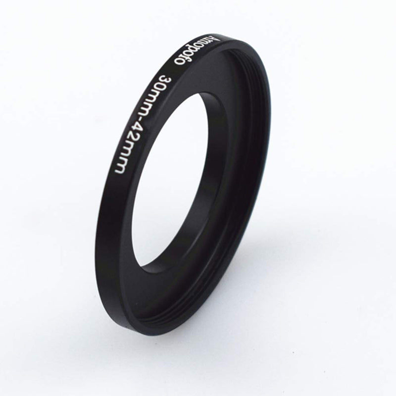 30mm to 42mm Camera Filters Ring Compatible All 30mm Camera Lenses or 42mm UV CPL Filter Accessory,30-42mm Camera Step Up Ring 30 to 42mm Step Up Ring Adapter