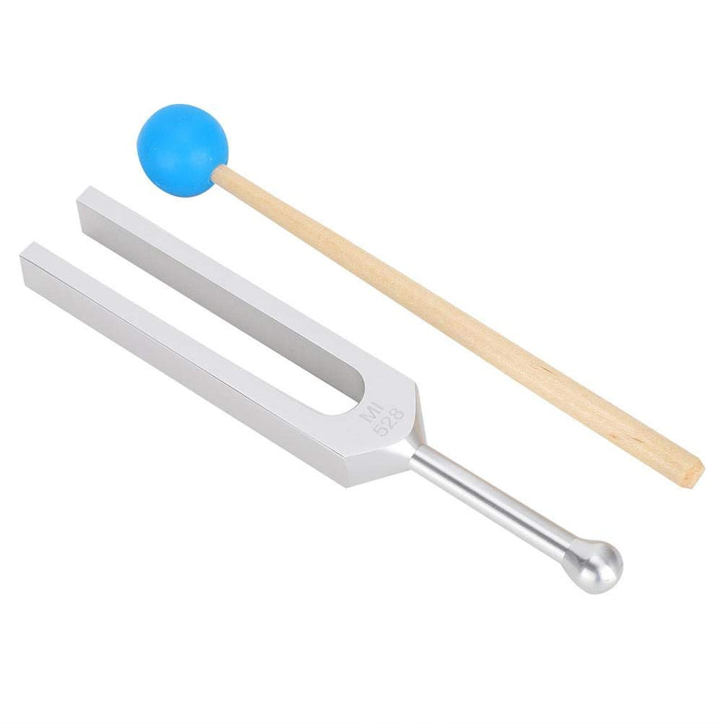 Tuning Fork, 528Hz Aluminum Alloy Wood Hearing Frequency Tuning Beautymisc Tool Set For Nursing, Medical And For Tuners Music Students Asmr Tool
