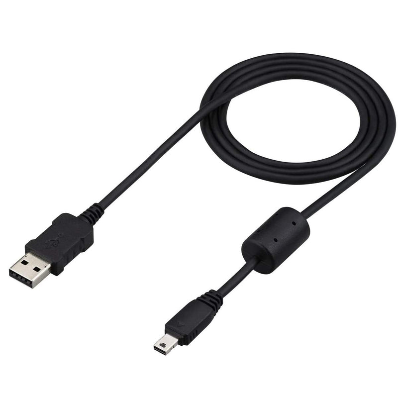 Replacement EX-S10 USB Cable 12Pin Camera Transfer Data Sync Charging Cord Compatible with Exilim Camera EX-Z1 TR100 TR150 TR200 ZR1500 ZR1200 S12 H10 F1 FS10 FC100 and More (3.3ft)