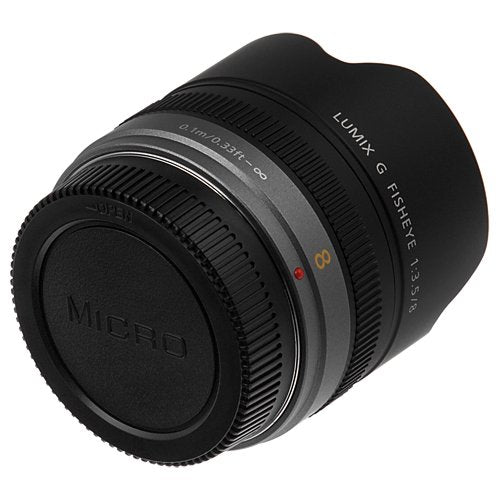 Fotodiox Replacement Rear Lens Cap Compatible with Micro Four Thirds Mirrorless Cameras