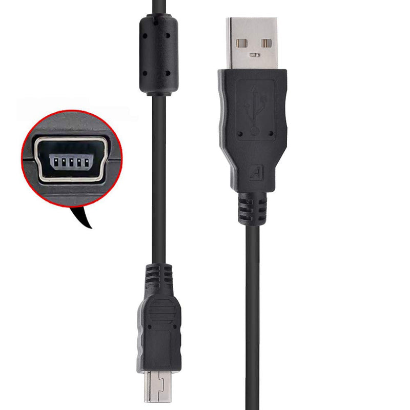 Xivip Replacement UC-E4 UC-E15 UC-E19 USB Charger Data Cable Compatible with Digital Camera SLR DSLR D600 D7000 D3S D3000 D3X D90 D700 D60 D40 Canon Powershot A2500 A2600 A1400 A810 (3.3FT) 3.3FT/1M