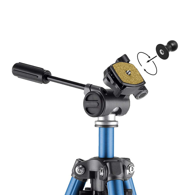 ARKON Mounts SP142017MM Female Camera Threaded Pattern to 17mm Ball Adapter Retail Black