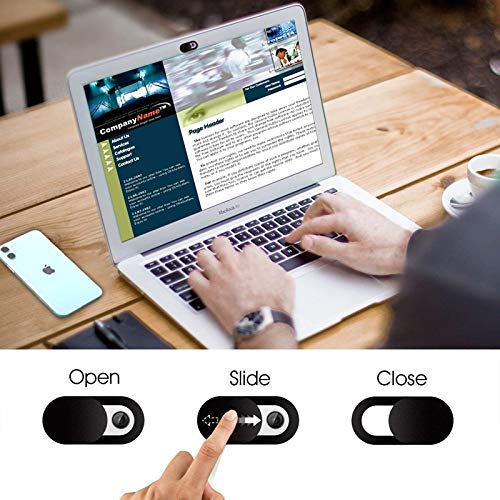 Webcam Cover Laptop Camera Covers Slide for Laptop Computer Phone Camera Privacy Covers Ultra Thin 3 Pack