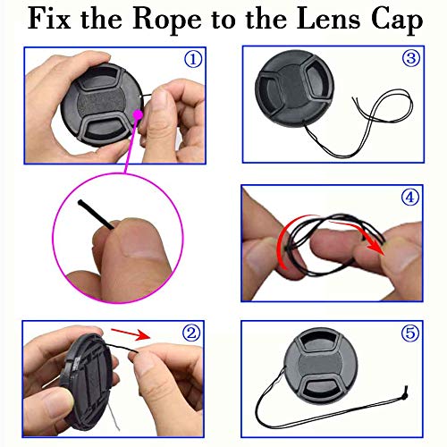 ULBTER 37mm Lens Cap Lens Cover for Olympus OM-D E-M10 Mark III II E-PL9 E-PL8 E-PL7 E-PL6 E-PL3 E-PL2,Olympus M.ZUIKO 14-42mm 1:3.5-5.6 Lens Cap-3 Pack