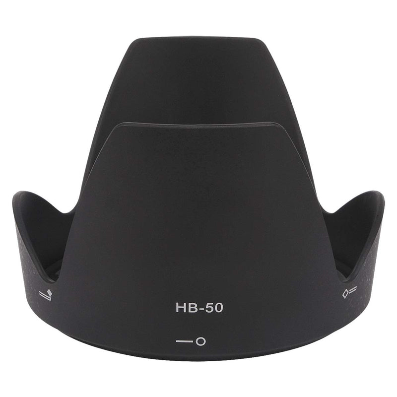 Haoge Bayonet Lens Hood for Nikon Nikkor AF-S 28-300mm f3.5-5.6G ED VR Lens Replaces Nikon HB-50