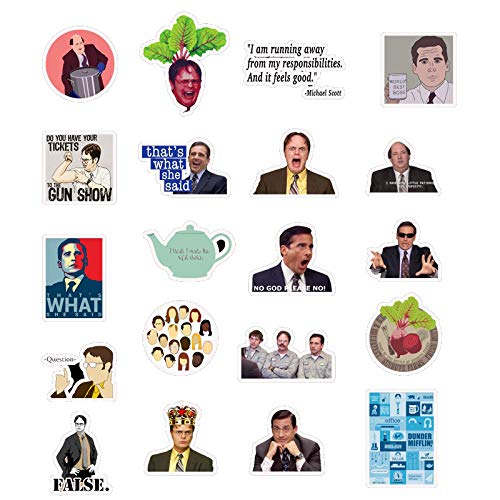 The Office Merchandise Stickers 50 Sticker Pack