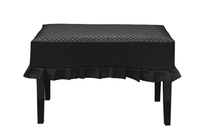 Piano Bench Cover Quilted Vinyl - Grand Duet Size