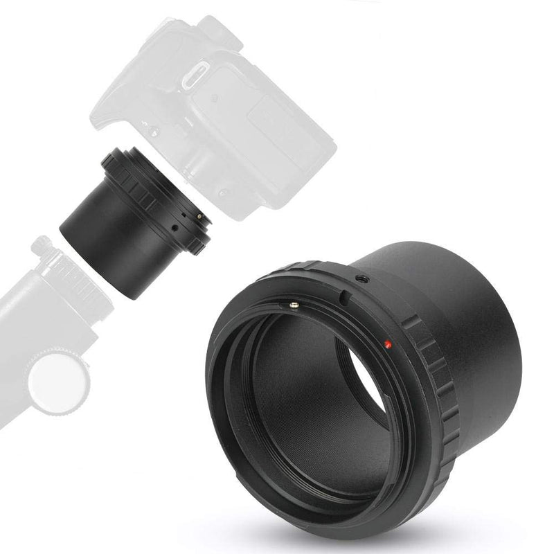 Pomya Telescope Adapter Ring for Camera, 48mm Aluminium Alloy 2 inch Telescope to Canon EOS Lens Converter, Camera Telescope Adapter Ring for Canon EOS