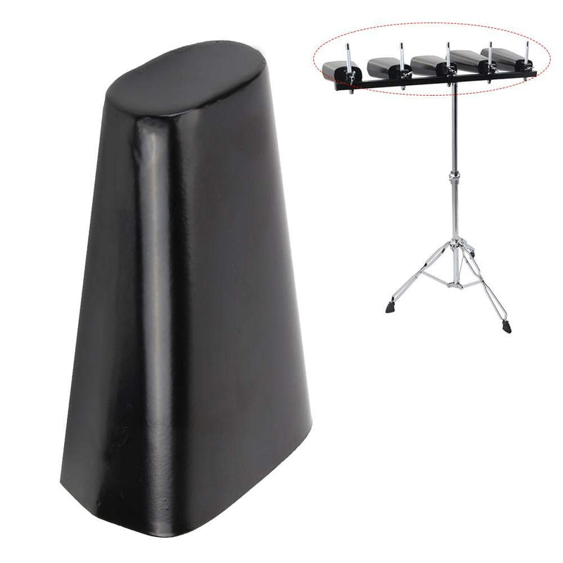 Percussion Cowbell,6 Inch Metal Durable Percussion Musical Handheld Kit Drum Set Cowbell Instrument Accessories