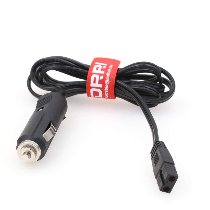 DRRI Mini Fridge 12V DC 2 Pin power Cord for Mobicool cooler,Car Cool Box, Car Freezer Refrigerator. (1.5M) 1.5M