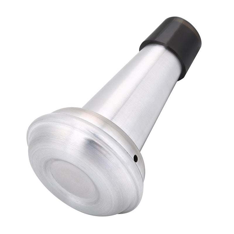 Trumpet Mute, Rubber Aluminum Alloy Practice Trumpet Mute Straight Cornet Mute Silencer