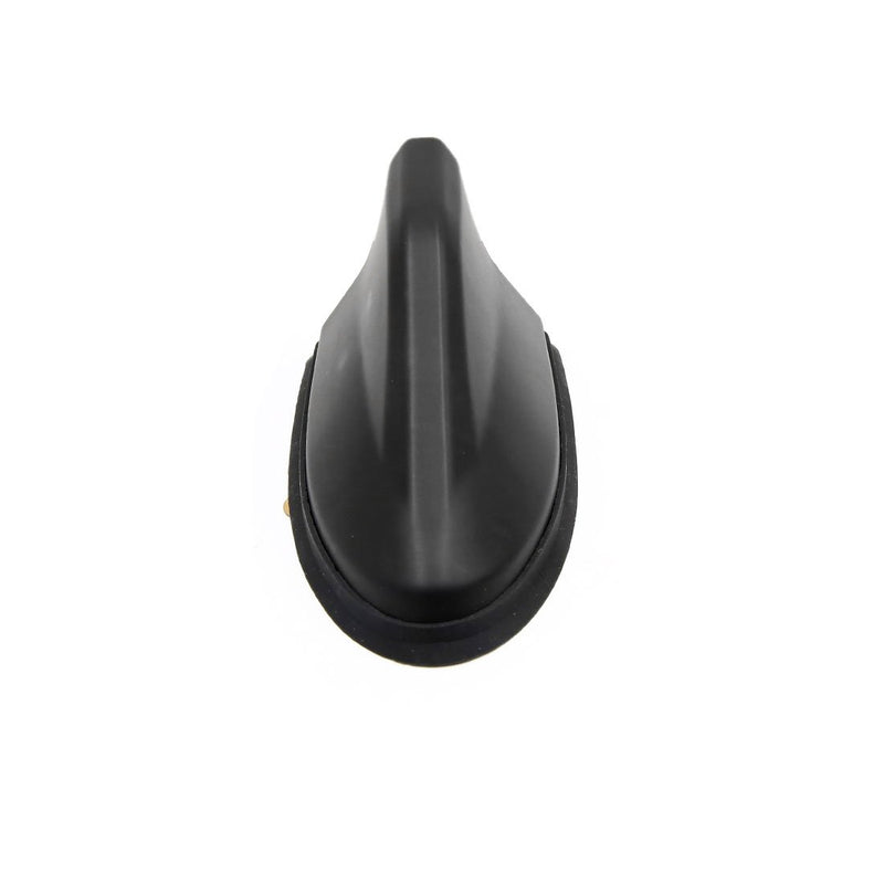 uxcell Matte Black Plastic Shark Fin Shape Truck Car Roof AM FM Radio Signal Antenna Aerial