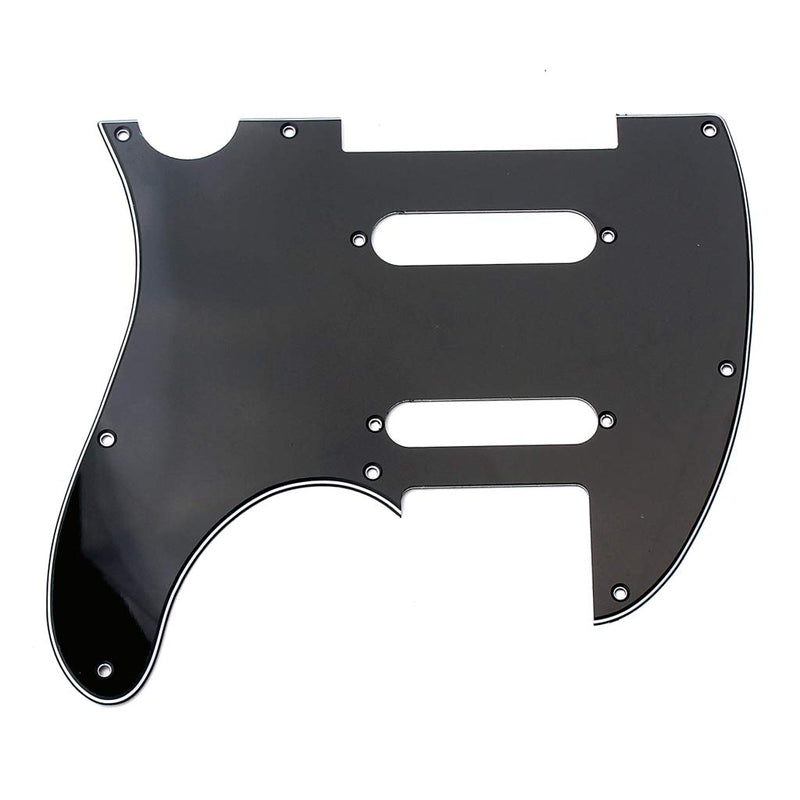 Alnicov Black Guitar Pickguard Scratch Plate Fits For Tl Electric Guitar