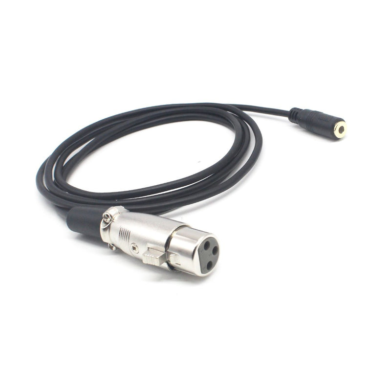 [AUSTRALIA] - Riipoo XLR to 3.5mm Cable, XLR Female to 3.5mm Female 1/8 Microphone Cable 