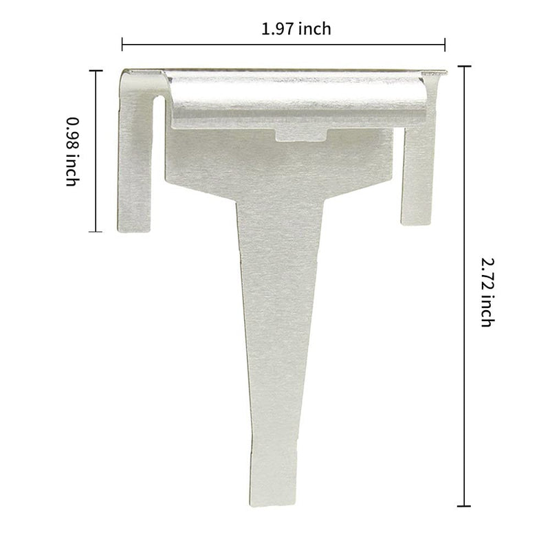 OEM Mania New DA61-06796A OEM Replacement Part (1 pc) for Clip Drain Evaporator Refoem Compatible with Samsung Refrigerator - replaces AP5579885 2683162