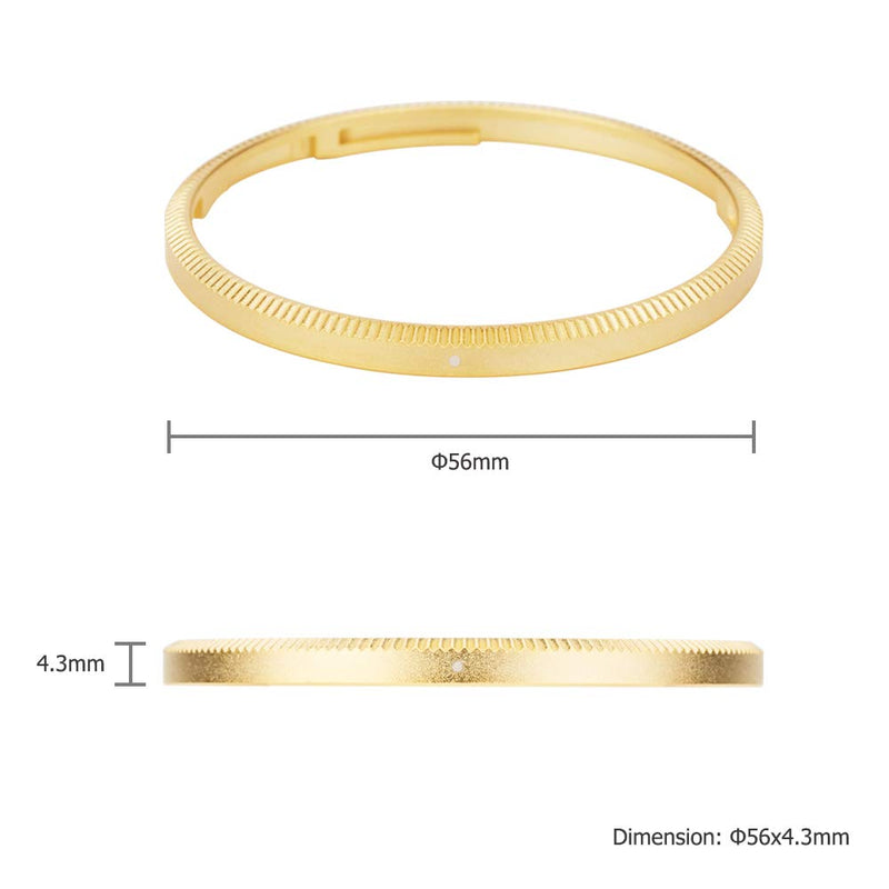 [AUSTRALIA] - JJC Metal Lens Decoration Ring Cap for Ricoh GR III GR3 Accessories Replace Ricoh GN-1 Ring Cap -Gold Gold 