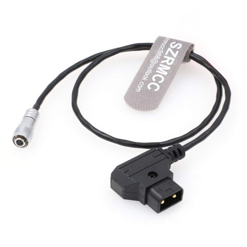 SZRMCC D-tap to XS6 4 Pin Female Plug Power Cable for IKAN Portkeys BM5 BM7 HH7 HS7T Monitor (Straight Cable, Straight) Straight Cable