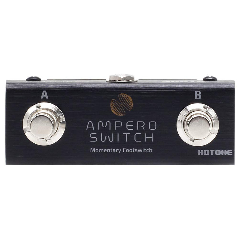 Hotone Ampero Switch 2-Way Momentary Dual Footswitch Foot Controller 1/4-Inch Pedal Switcher (FS-1(Ampero Switch)) FS-1(Ampero Switch)