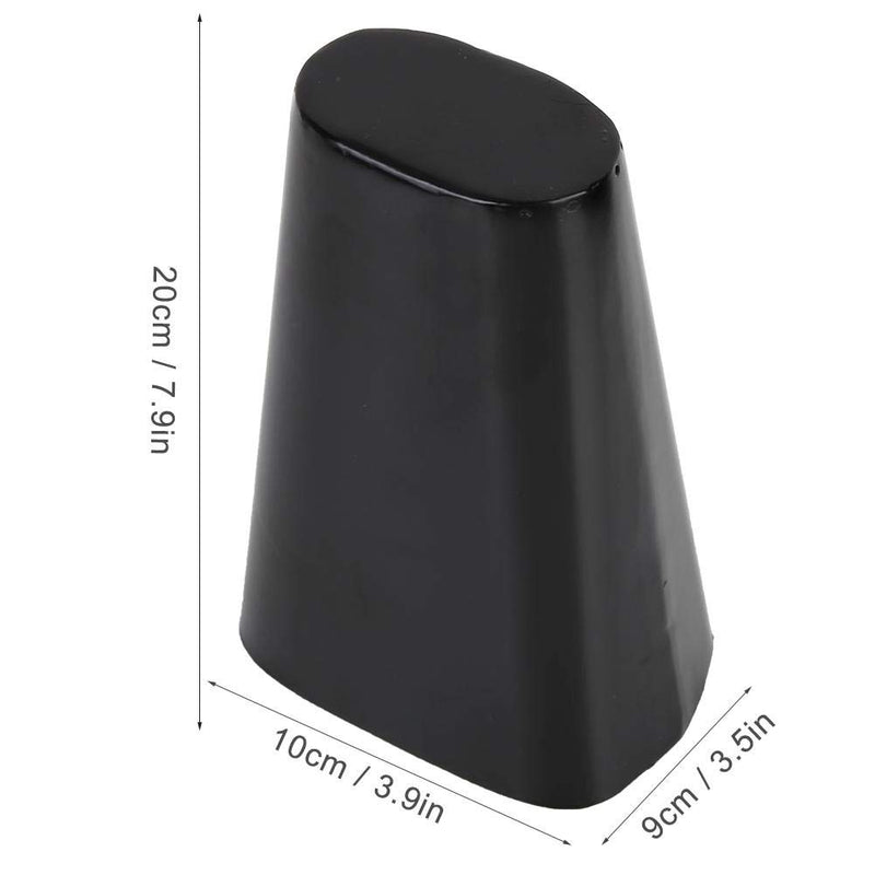 Percussion Cowbell,6 Inch Metal Durable Percussion Musical Handheld Kit Drum Set Cowbell Instrument Accessories