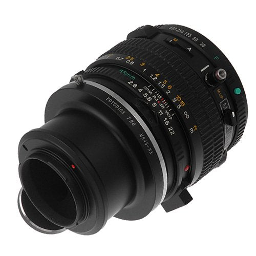 Fotodiox Pro Lens Mount Adapter, Mamiya 645 Mount Lens to Samsung NX-Series Camera Adapter, fit Samsung NX10, NX5, NX100, NX11, NX200 Mamiya 645 MF