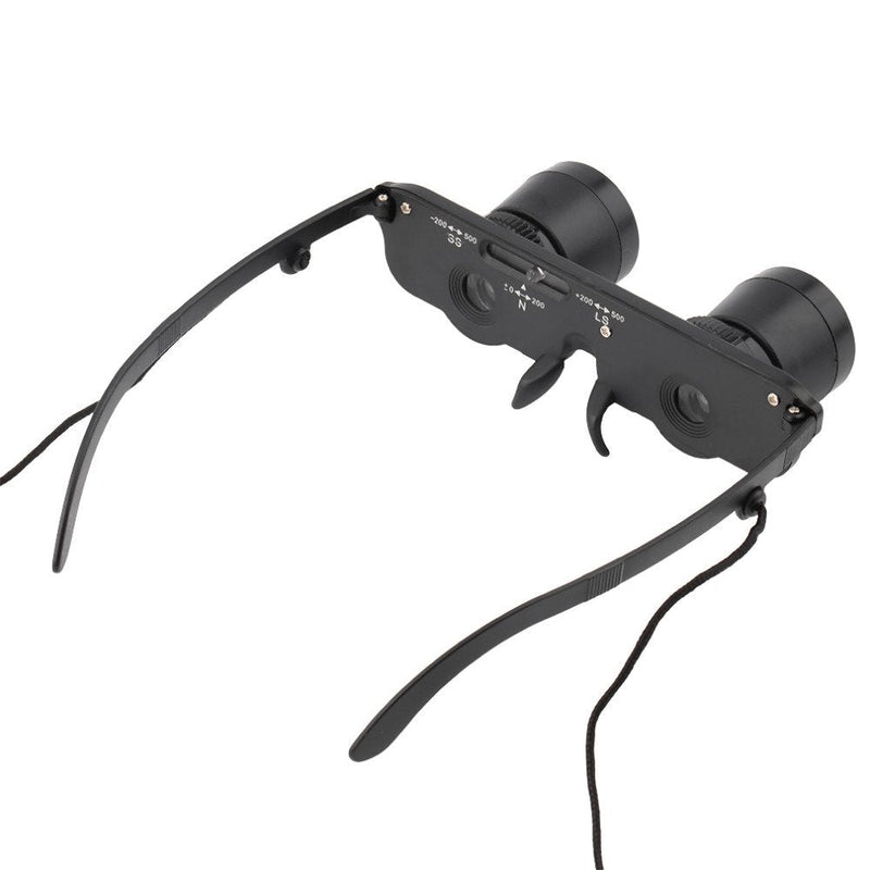GOSONO 3x28 Magnifier Glasses Style Outdoor Fishing Optics Binoculars Telescope