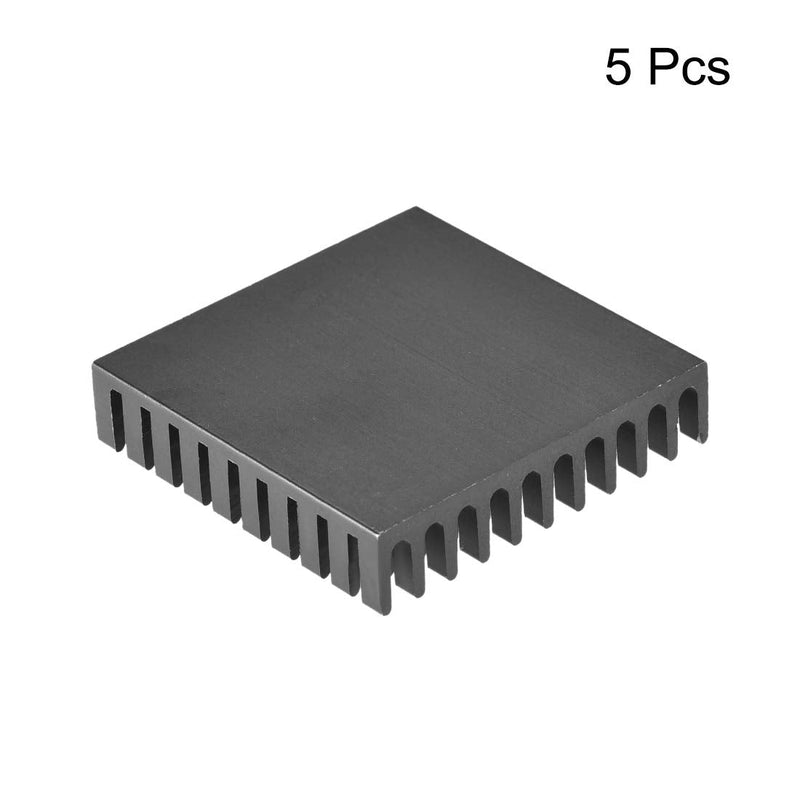 [AUSTRALIA] - uxcell Electronic Radiators Heatsink for MOS GPU IC Chip Black 45 x 45 x 10 mm 5pcs 45x45x10mm 