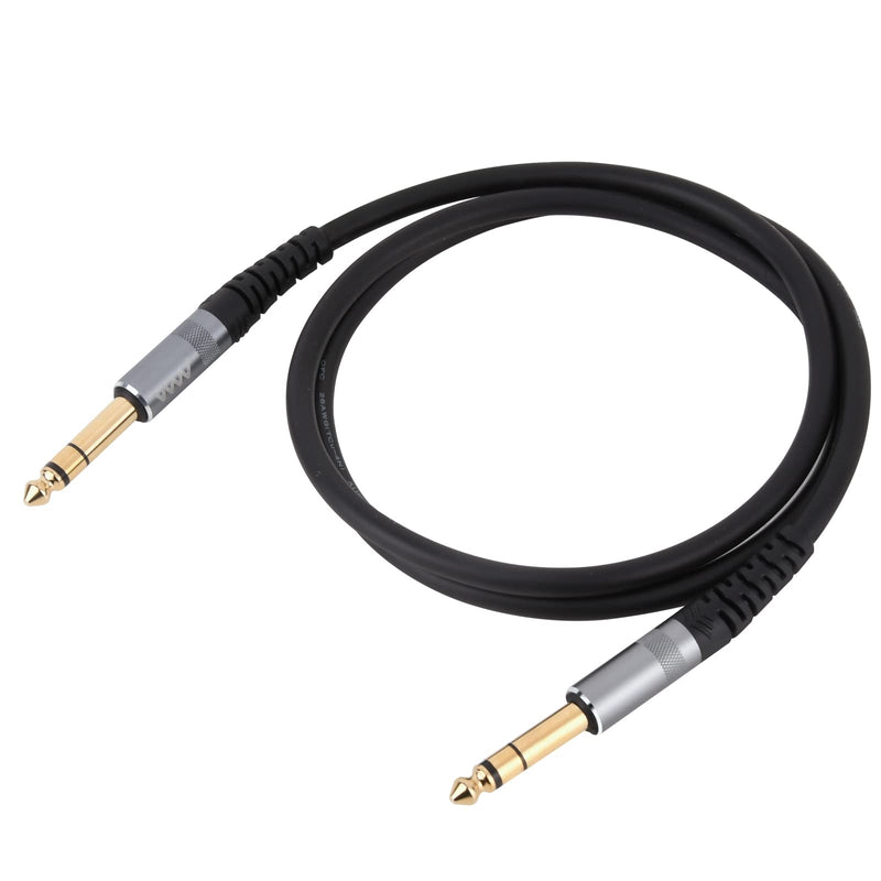 INNOV8 6.35mm 1/4 inch Male to Male TRS Stereo Professional Audio Cable 1m