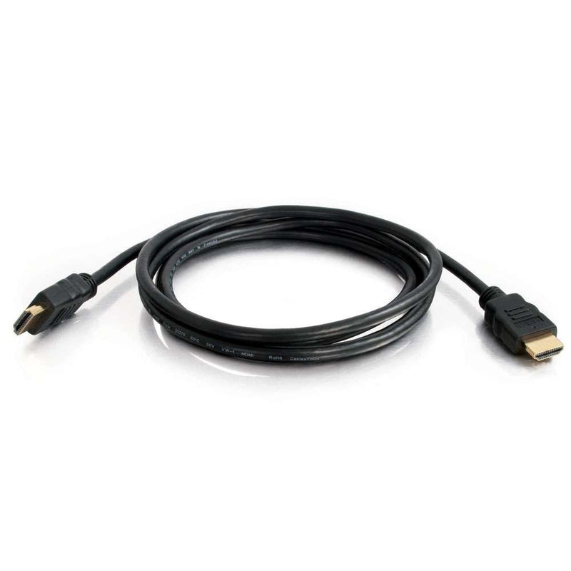 C2G HDMI Cable, 4K, High Speed HDMI Cable, Ethernet, 60Hz, 8 Feet (2.43 Meters), Black, Cables to Go 50610