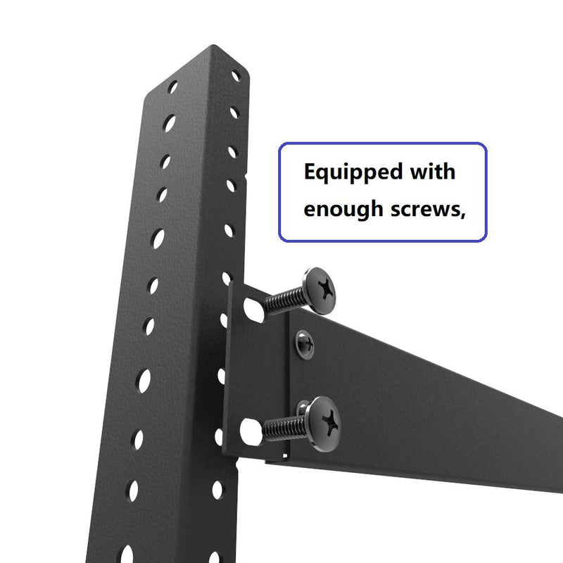 Jingchengmei 4U Rack Rails Kit with Hardware - 2 Pieces (4URR)