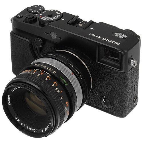 Fotodiox Lens Mount Adapter Compatible with Canon FD & FL 35mm SLR Lens on Fuji X-Mount Cameras Canon FD/FL Standard