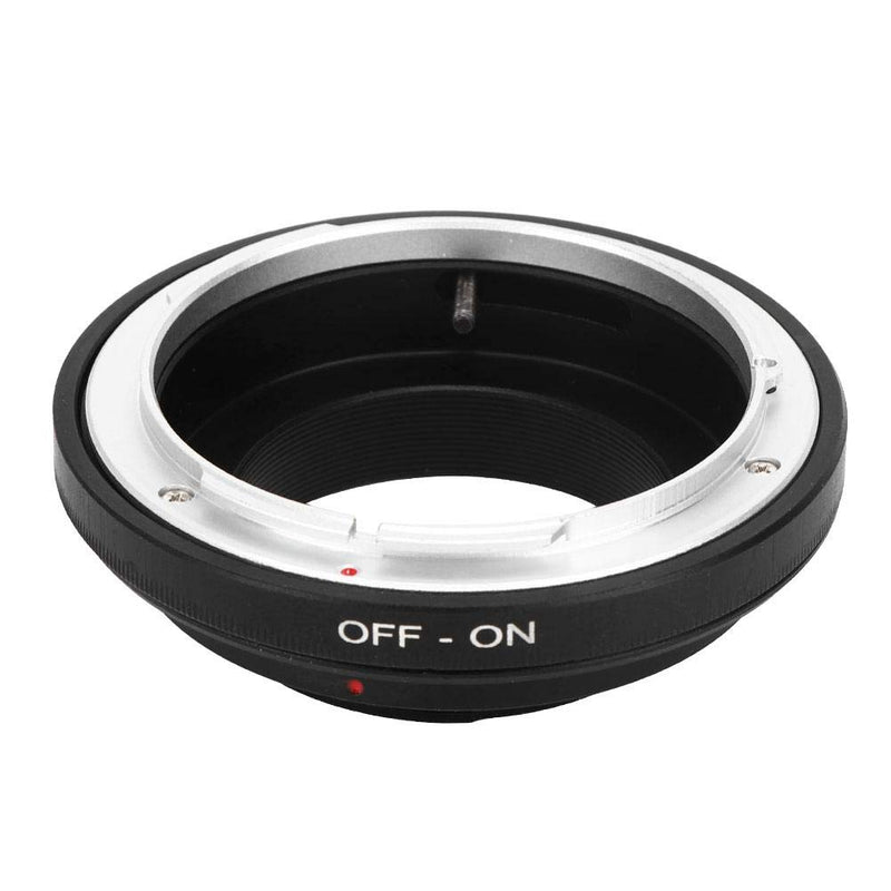 Akozon Lens Adapter Ring Aluminium Alloy FD-NX Camera Lens Adapter Ring for Canon FD Mount Lens to for Samsung NX Cameras